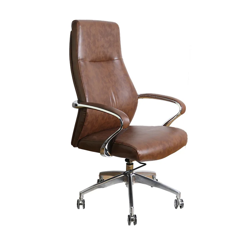 

sales simple president chair high back lift reclining office swivel chair home commercial leather seat