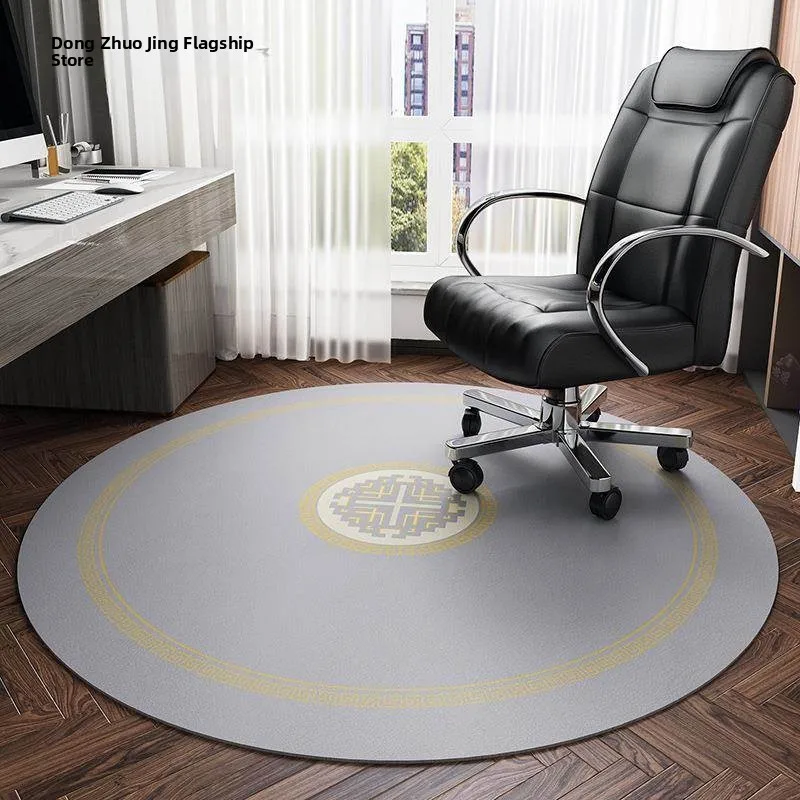 

Chinese Sle Anti-Slip Mat Office Desk Chair Floor Protector Carpet Wooden Floor Protection Pad Office Home Use Mat