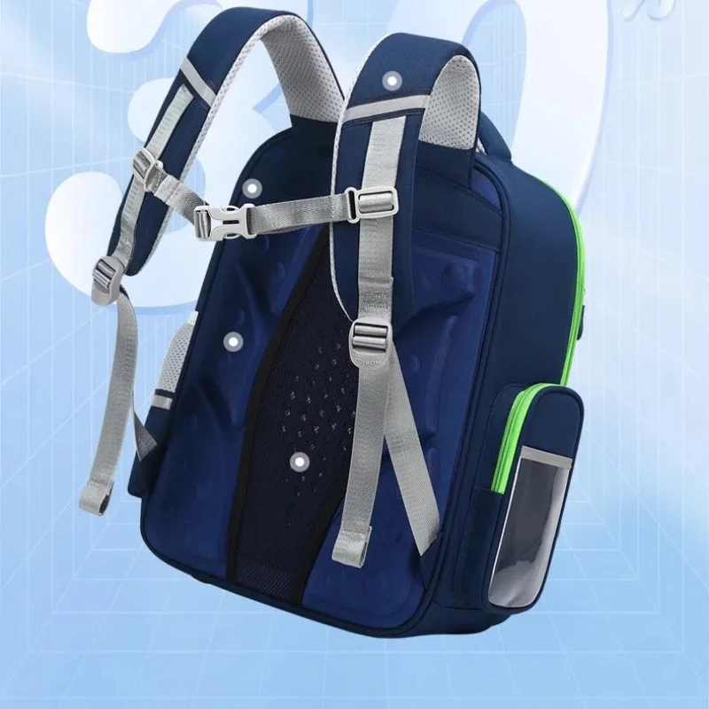 Waterproof Children's Backpack Children's Backpack Large Capacity Boys' Ultra Lightweight Backpack Spine Protection Backpack