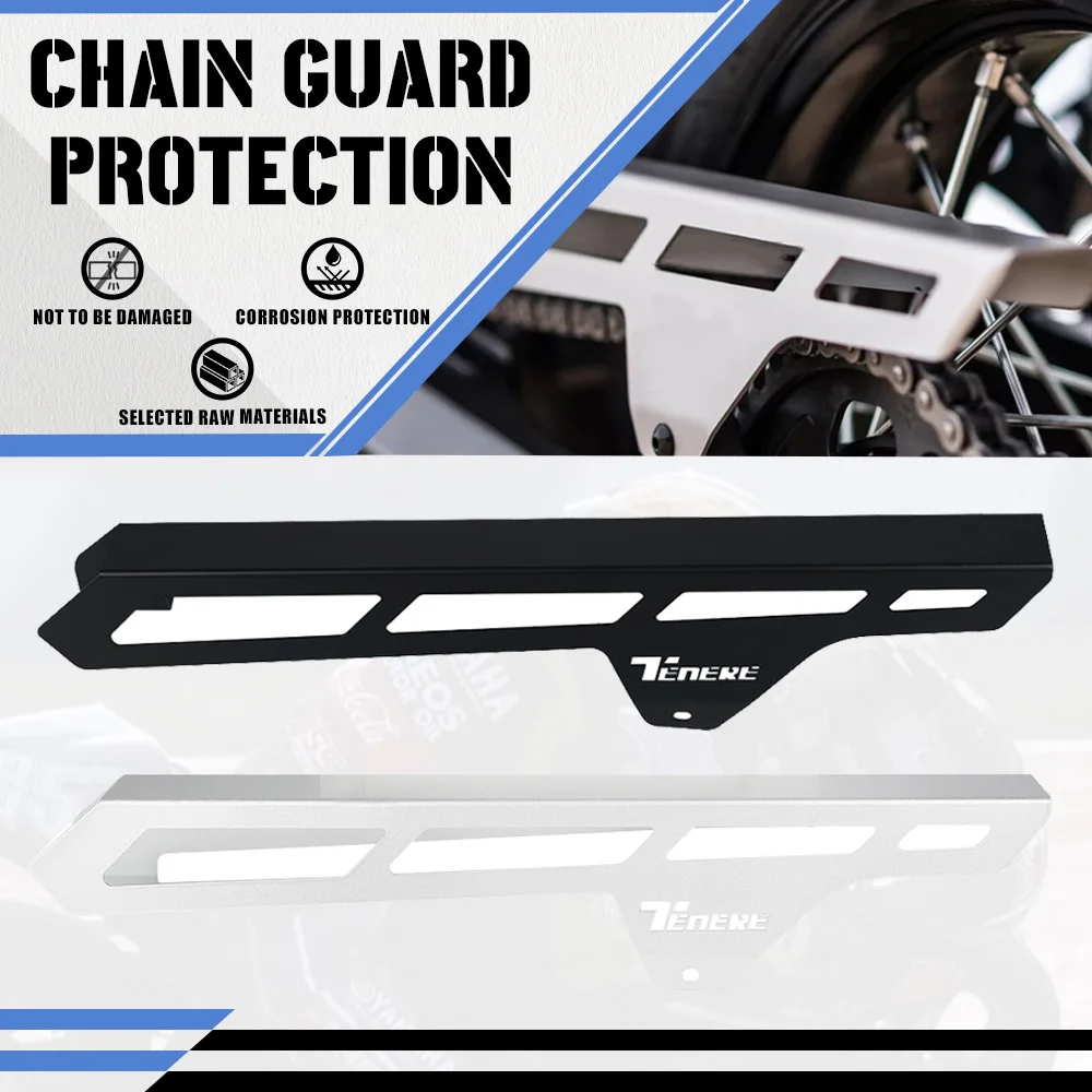 

New 2026 2025 For Yamaha Tenere 700 T7 XTZ700 XT660Z XTZ690 Motorcycle Accessories Rear Wheel Drive Chain Guard Cover Protection