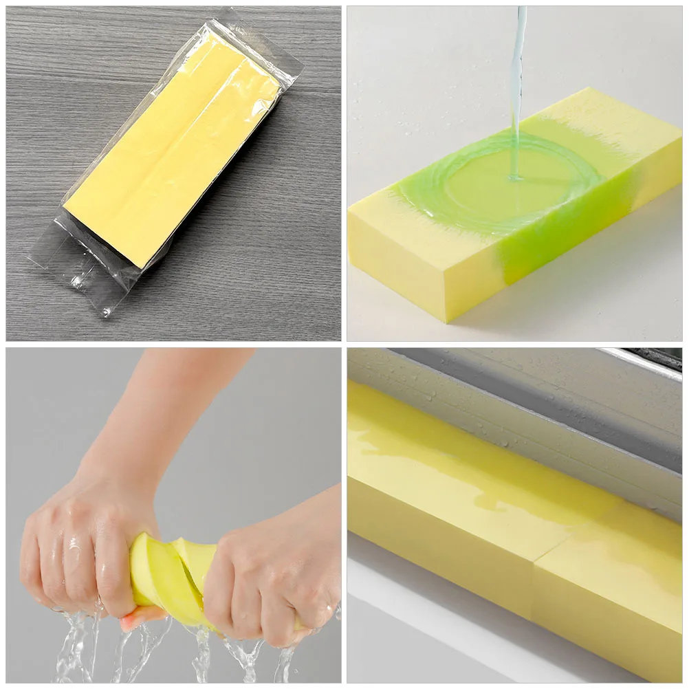 4 قطعة بساط رسم مائي قابل للقص عتبة إسفنجية مادة بوليمر عالية أداء طويل الأمد للمنزل منصات ماصة