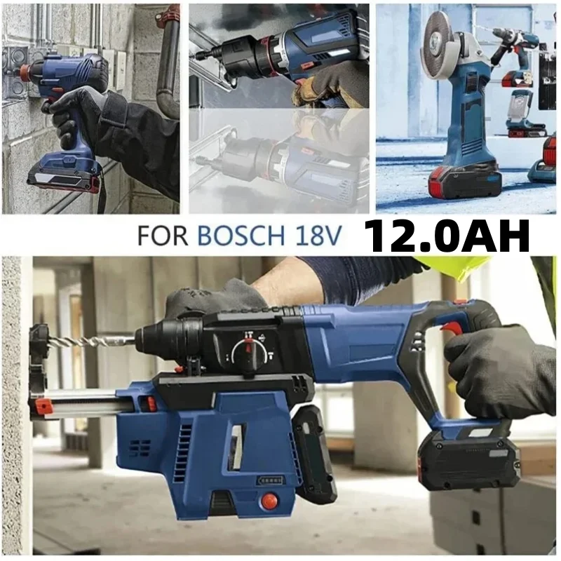 100% 정품 ProCORE 교체 배터리, Bosch 21700 18V 무선 도구 BAT609 BAT618 용, 고출력 5C 파워 셀, 18V 12-18Ah