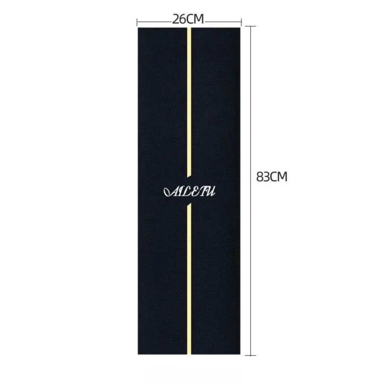 グリップテープ-84x26cm-防水耐摩耗性滑り止めスケートボードサンドペーパーステッカープロフェッショナルロングボードスケートスクーター用