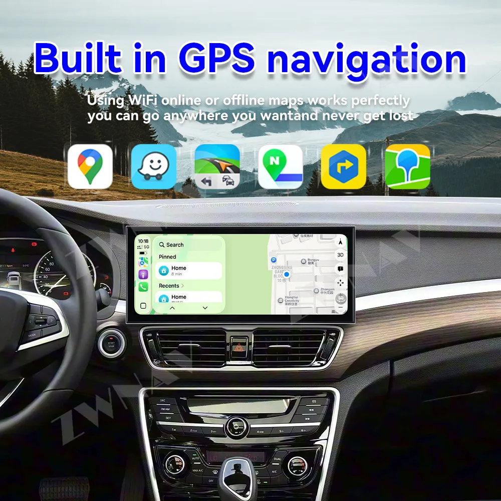 Car Interior Accessories Android 15 15.8 Inch HD Touch Screen For Geely Borui 2017-2018 Gps Multimedia Player Radio Dvd Player