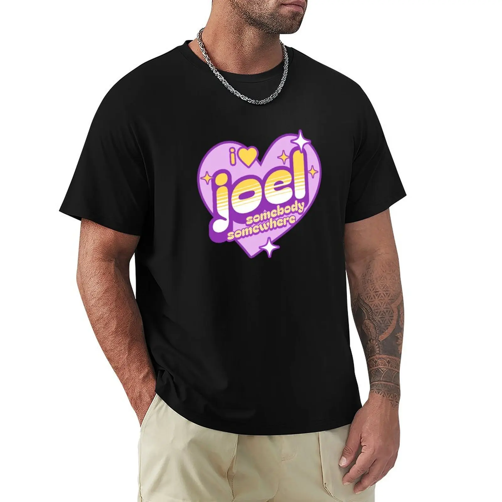

I LOVE JOEL Somebody Somewhere Sam Joel HBO Max hulu T-Shirt Relaxed Casual Short Sleeve Tee
