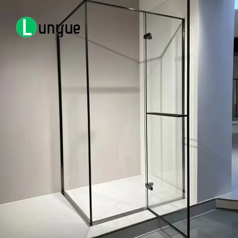 Luxury Modular Prefab Shower Enclosure Glass Cubicle Bathroom Cabin Room Toilet Accessories Door For Home Hotel Waterproof