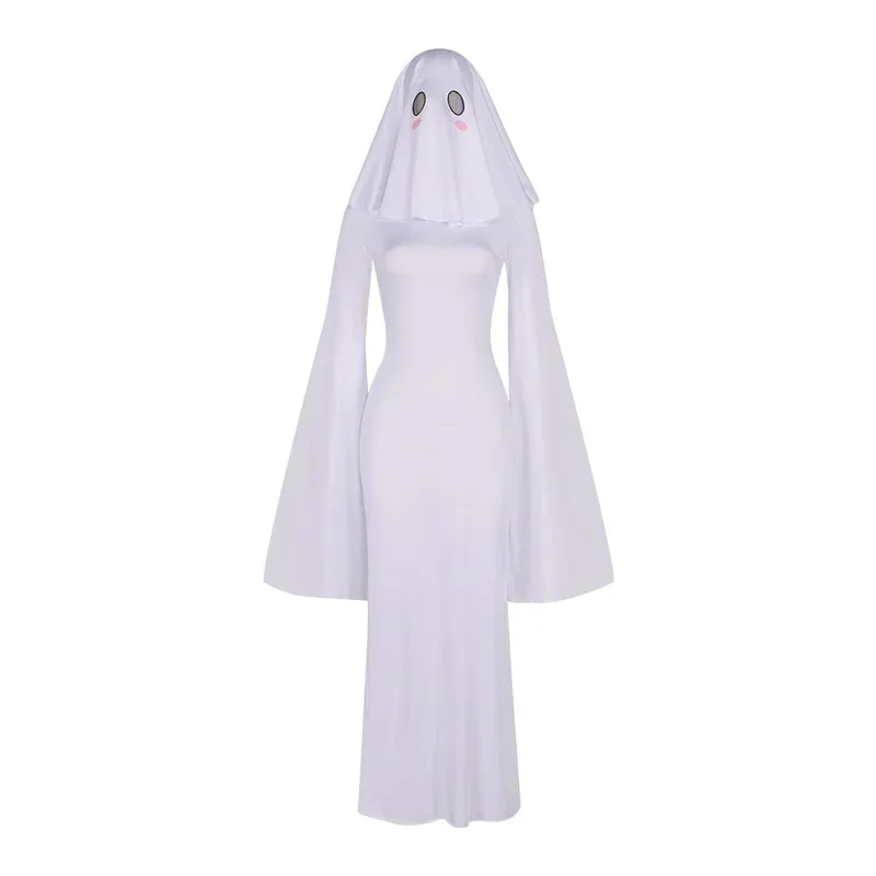 Sky06 аниме призрак девушка косплей костюм призрак принцесса праздничное платье косплей костюм женский тонкий рыбий хвост из двух частей 66lU и