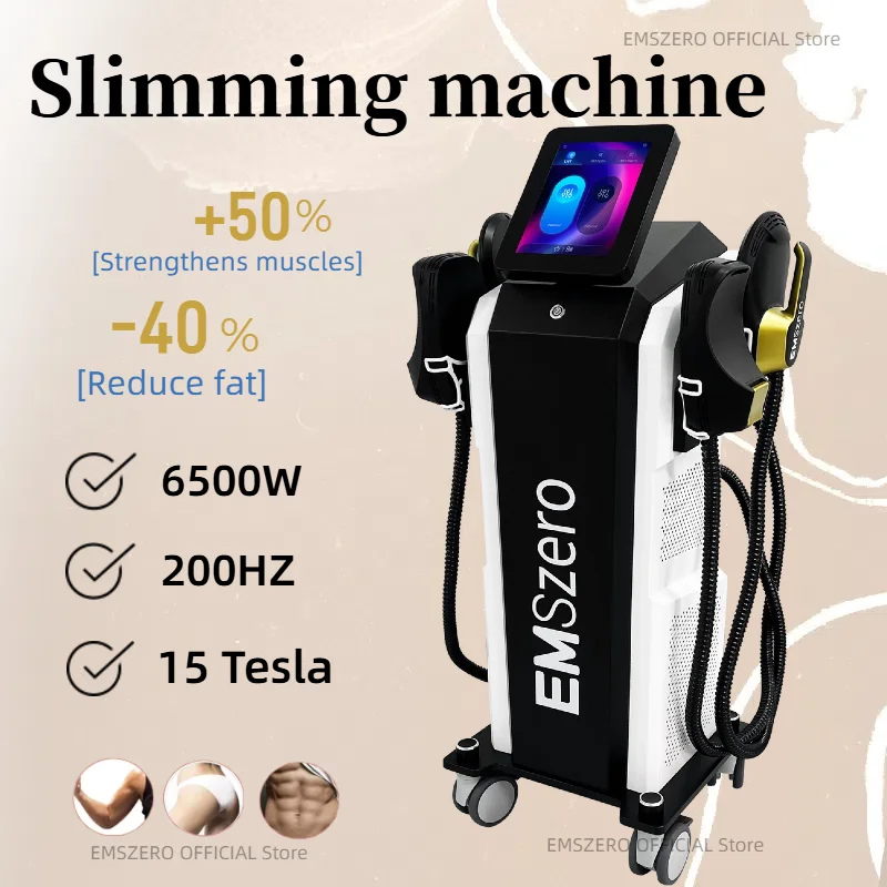 2025Emszero Ultra 15 Tesla Hi-emt Muscle Stimulate Fat Removal EMS Body Slimming Butt Build Sculpt Machine Weight Lose For Salon