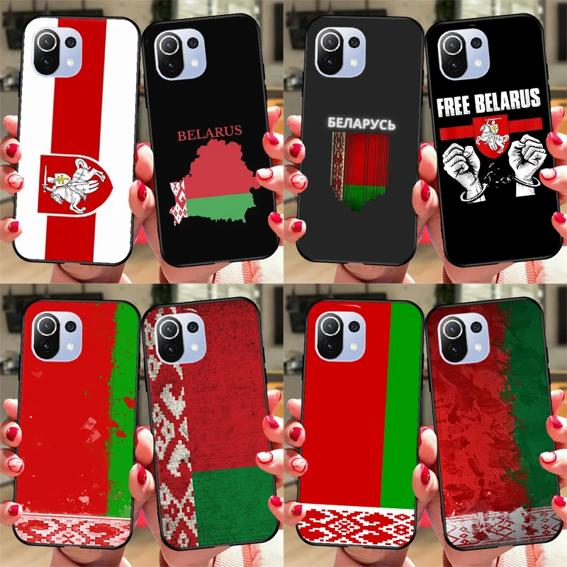 Republic Belarus National Flag Funda For POCO F5 X3 X4 X5 Pro F4 GT C40 F3 Case For Xiaomi 11T 12T Pro 12 X 13 Lite Cover