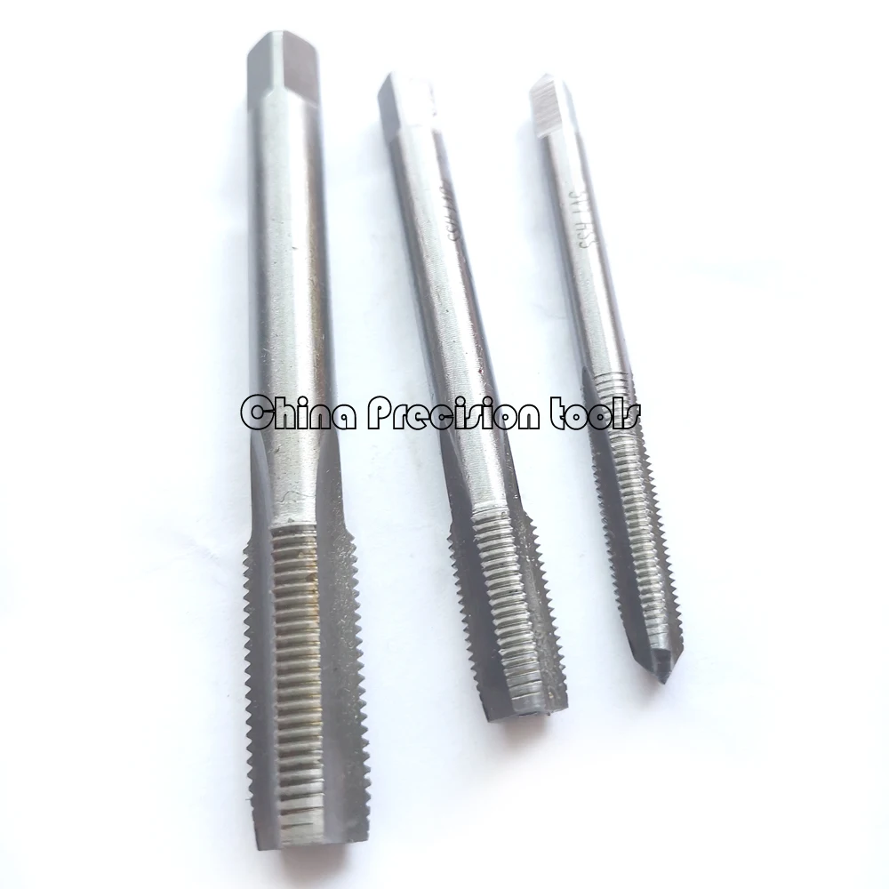 HSS Schrader ยางวาล์วด้าย 5V1 5V2 6V1 8V1 8V2 ขวามือตัดตรงขลุ่ยก๊อก 10V1 10V2 11V1 12V1