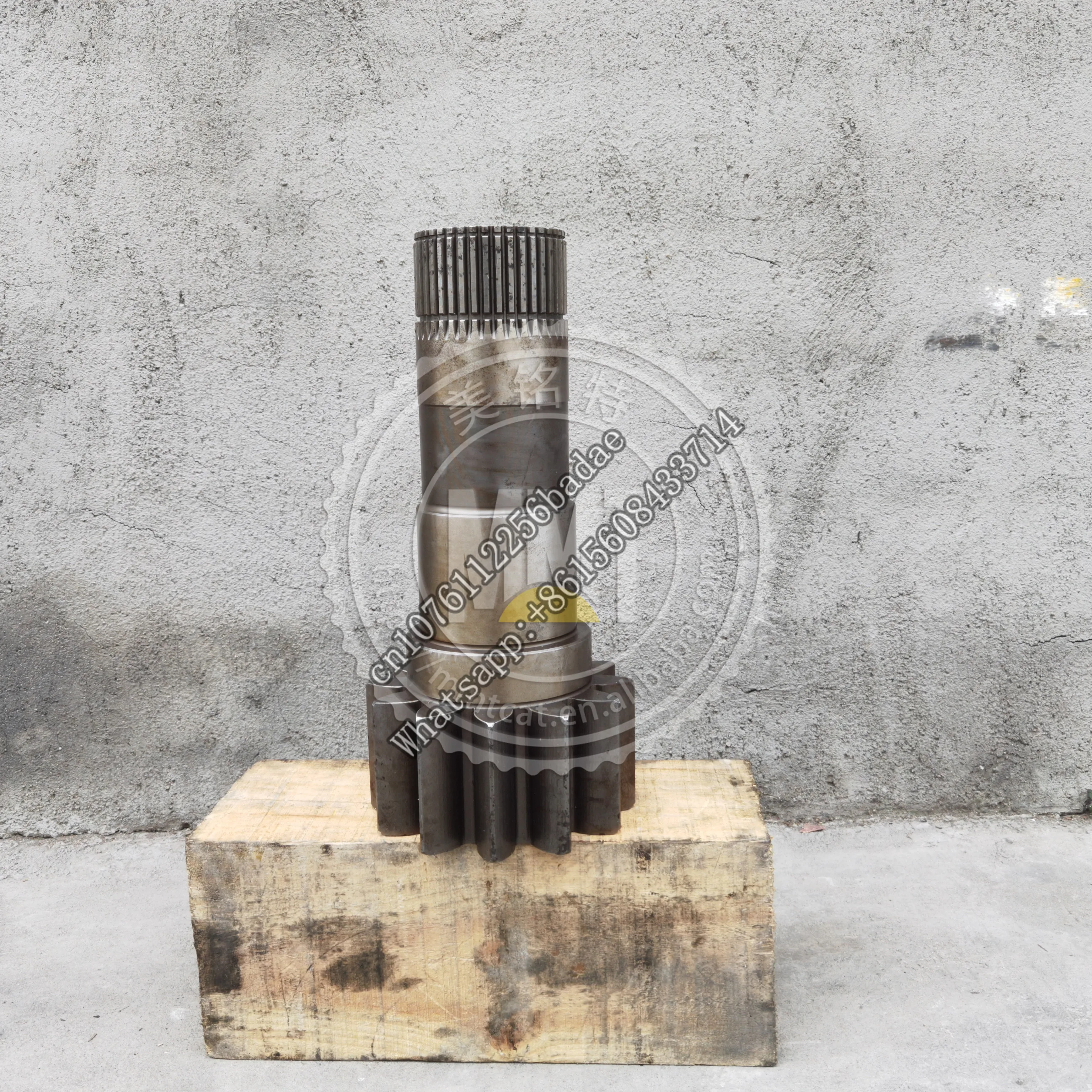 Pinion shaft 148-4605 1484605 excavator swing motor  pinion for 336D 336D2 330D 330C hydraulic 