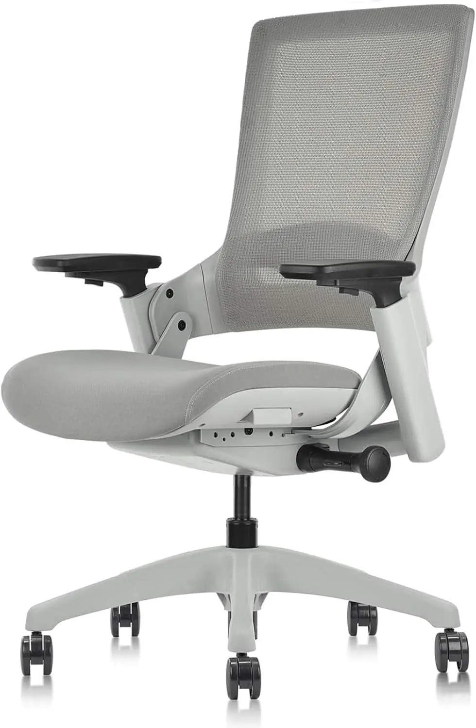 Ergonomic High Swivel Executive Chair Fabric Mesh Office Tables Chair with Adjustable Height Head 3D Arm Rest Lumbar Sup