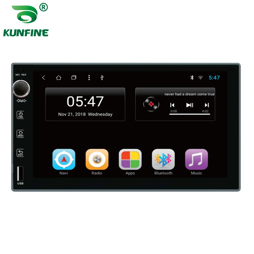 

7 inch 2DIN Universal Android Car Radio Player Car Stereo Video MP5 Player IPS Touch Screen WIFI Bluetooth GPS Front USB