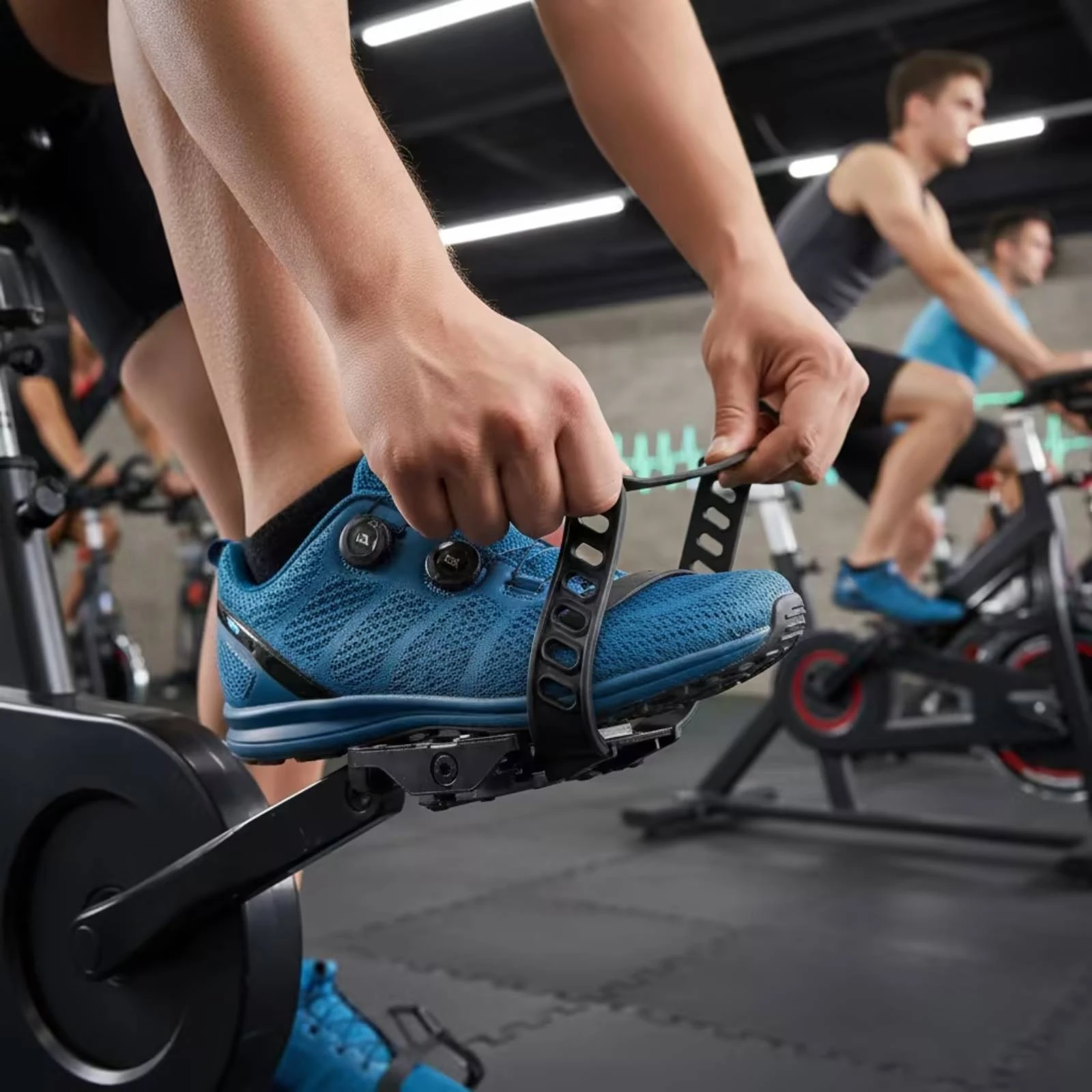 ストラップ付きエクササイズバイクペダル 取り付け簡単 エクサ - Home Gym Installation のレビューと価格