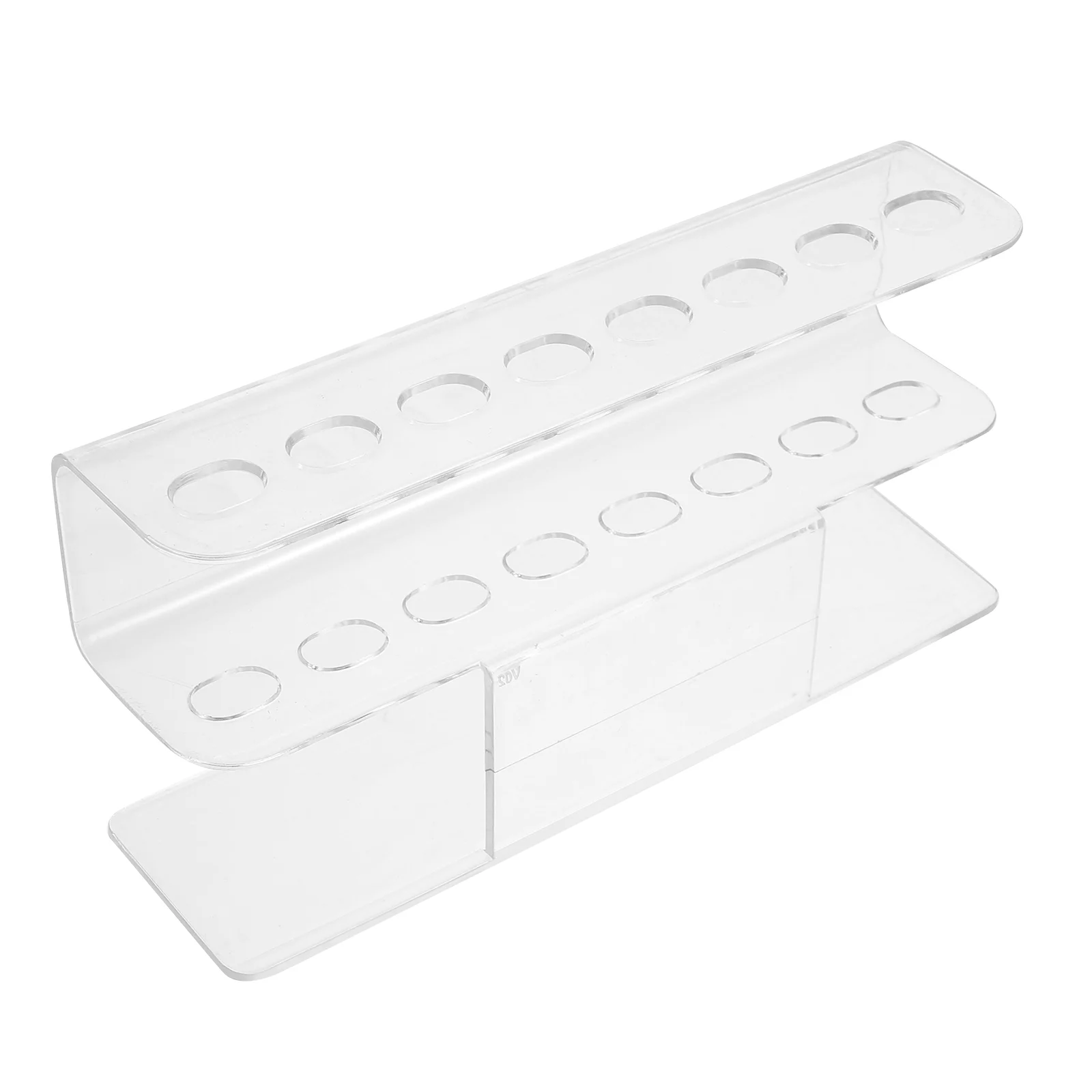 8-hole Tweezers Holder Professional Storage Display Rack Make up Eyelash Makeup Tools Stand Acrylic False