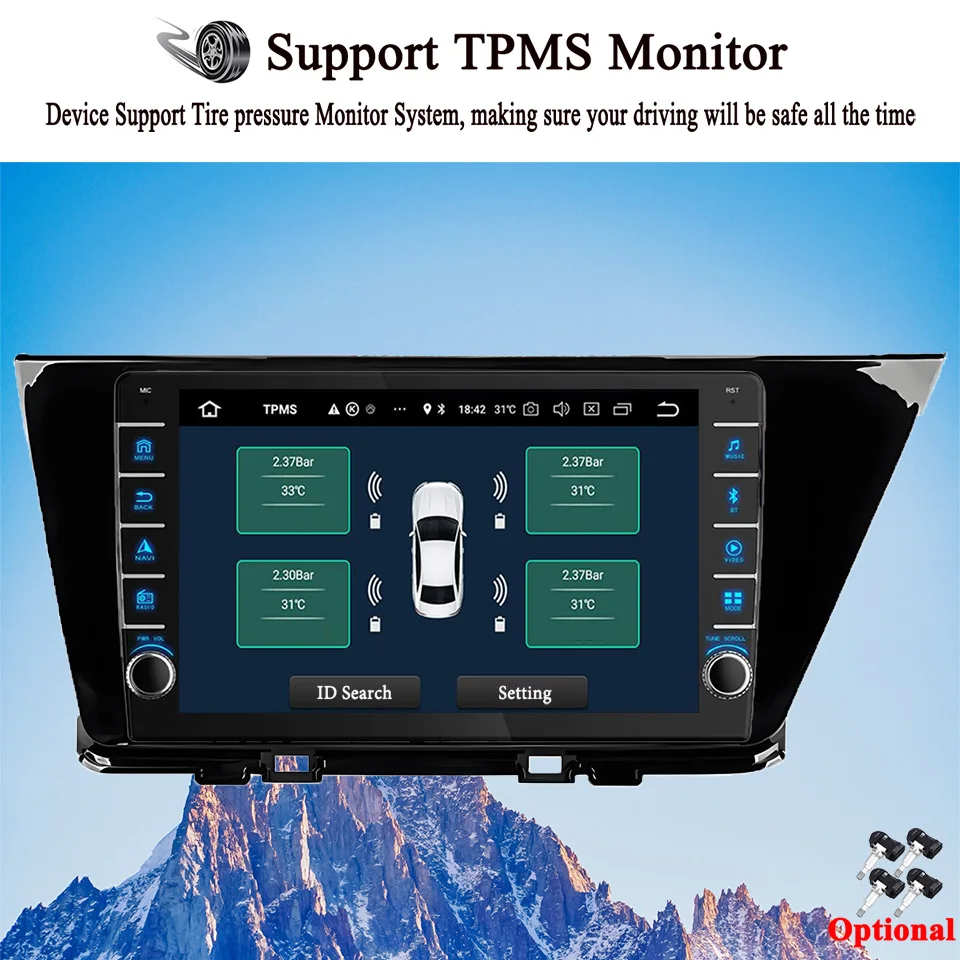 Reproductor de DVD de Radio para coche para Kia Niro 2016 2017 2018 2019 Android 14 GPS para coche Navi reproductor Multimedia de música estéreo DVD Cassete Carplay
