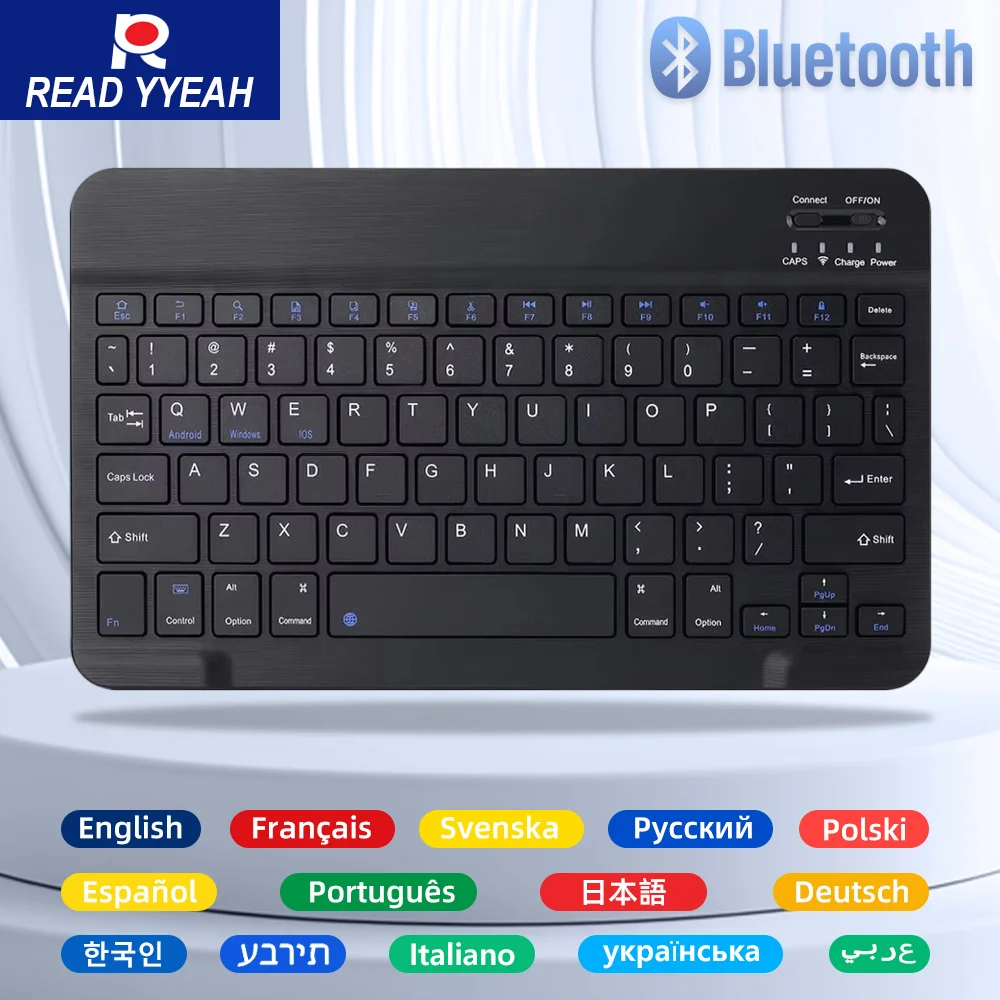 

READYYEAH2025 new Bluetooth keyboard, be suitable for Apple,Samsung,Xiaomi tablet,mobile phone, computer, iPad wireless keyboard