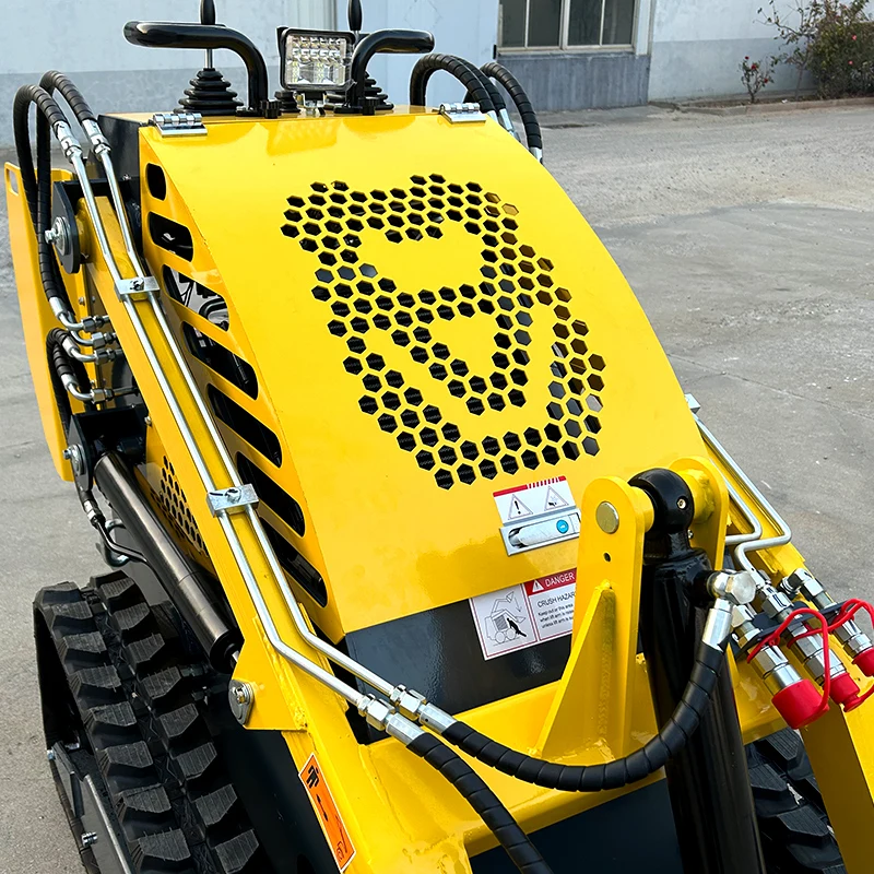 

Customized Wholesale Mini Skid Steer Loader with Cheap behind Crawler Engine Motor Pump Gearbox Wheel Loader on Sale