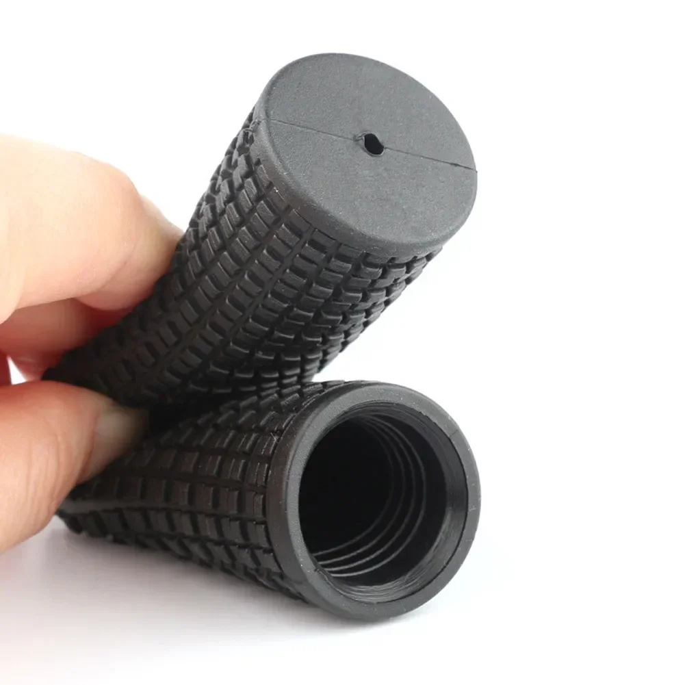 1 Paar Mtb Bike 22.2Mm Handvatten Voor Twists Shifters Fiets Korte Handvat Bar Tpr Rubber Grip Cover universele