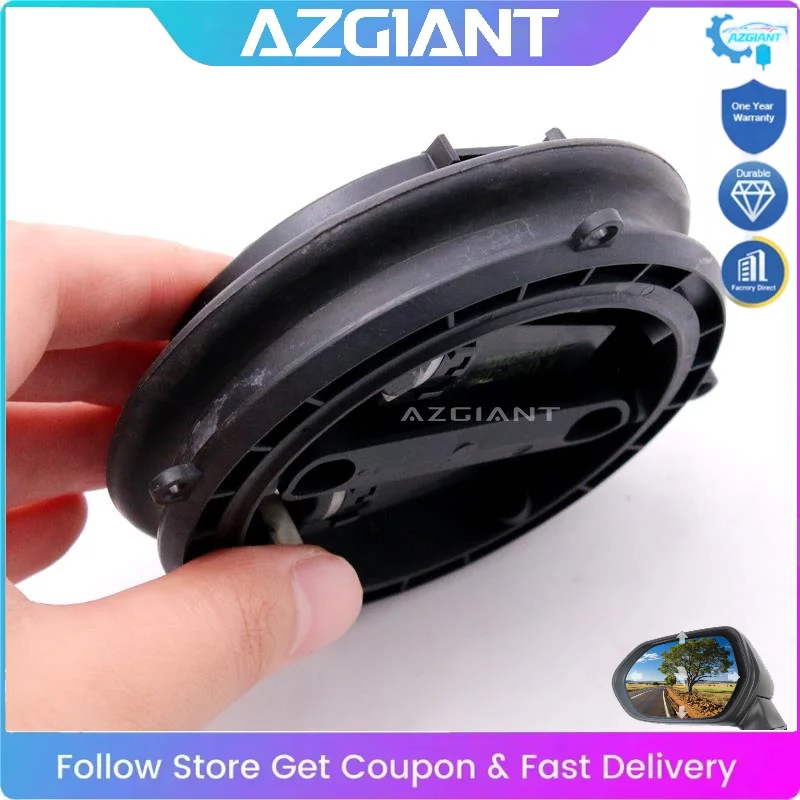 

AZGIANT Circular Side Mirror Motor Housing for VW Golf Camper SJReplacement 3-pin Mirror Motor Durable