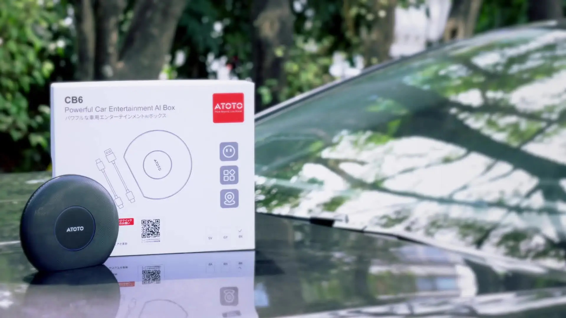 ATOTO Car AI Box CB6 4G+64G Wireless CarPlay
