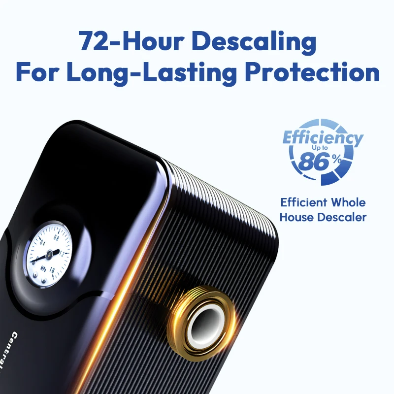 Anti Bacteria Salt-Free Water Softener Descaler System for Residential Hard Water Treatment