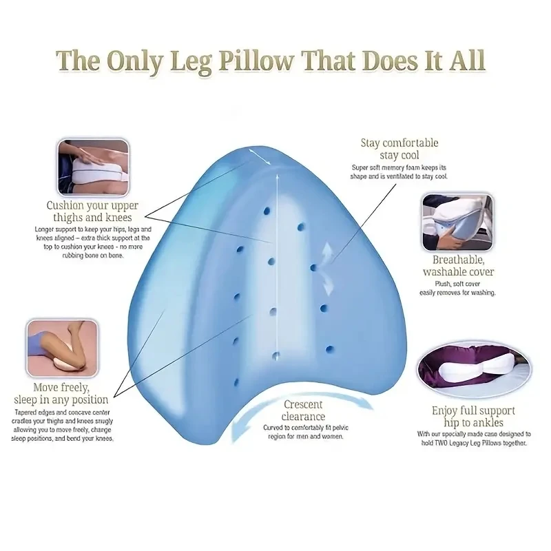 Vein Cushion Leg Pillow Bed Sleeping On The Side Dragging Leg Clamp Leg Pillow Leg Care Leg Clamp Pillow And Varicose Artifact