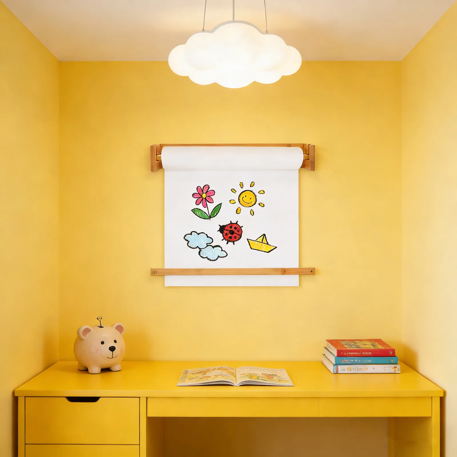 wooden-art-easel-for-with-built-in-paper-roll-dispenser-wall-mounted-drawing-easel-stand-for-home-school