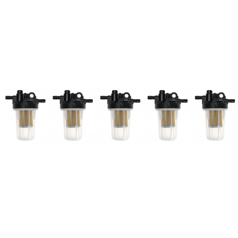 

5X For Kubota Fuel Filter Assembly B2320 B2410 L2800 L3400 LX2610HSD M5640SU RTV-X1100CR RTV-X900G RTV900W