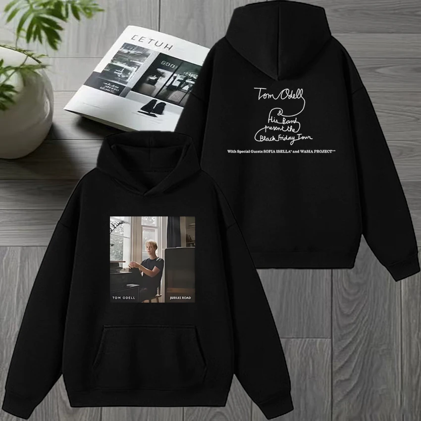 

Singer Tom Odell New in Album Hoodie 2025 Trend Men women fashion Casual Autumn Winter Sweatshirt Unisex Fleece black pullover