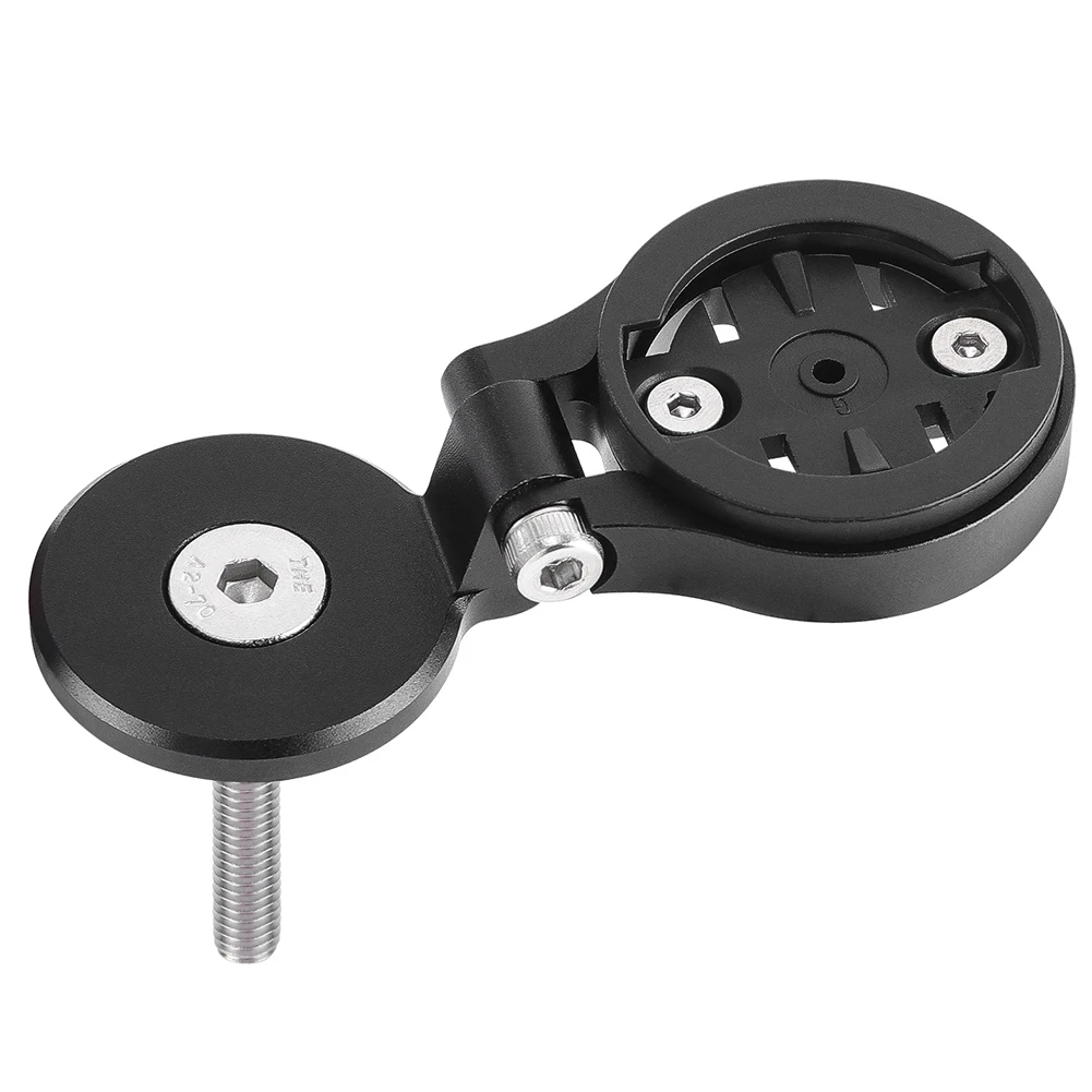 Soporte para velocímetro y cronómetro, soporte ajustable para ordenador de bicicleta, soporte para ordenador de bicicleta de montaña y carretera para Garmin Bryton Wahoo