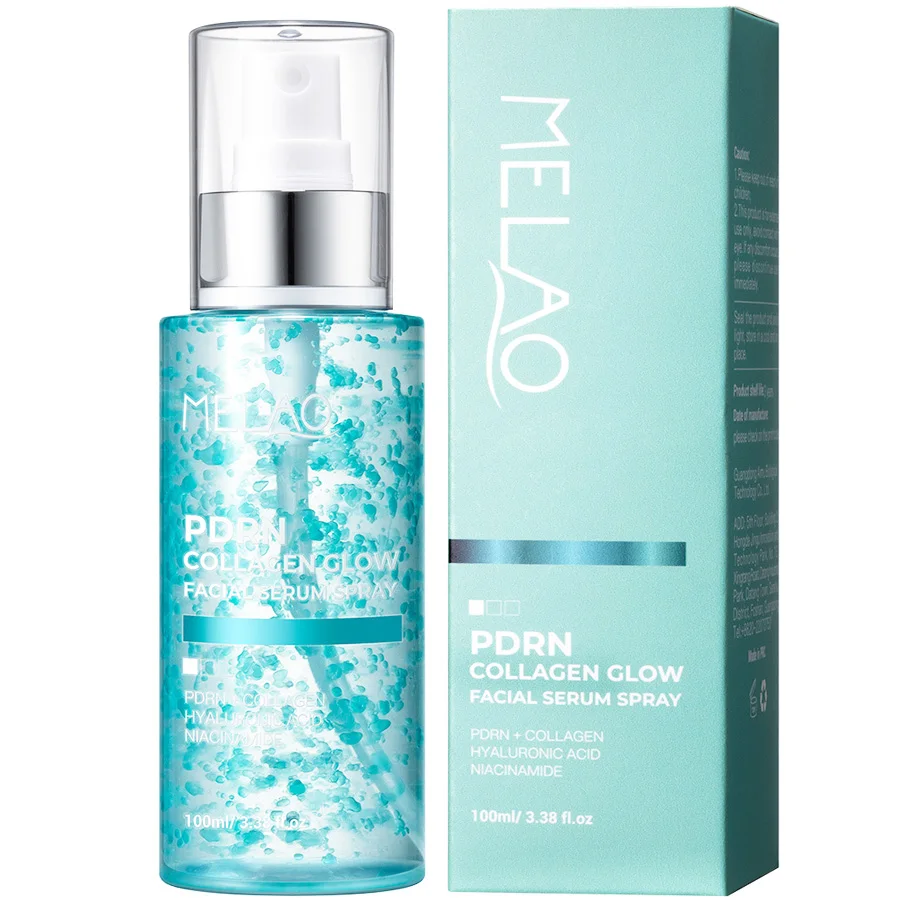 

Корейская сыворотка-спрей для лица PDRN Collagen Glow, 100 мл, увлажняющий мист для лица, сияющая эссенция с гиалуроновой кислотой, укрепляющий уход за кожей лица