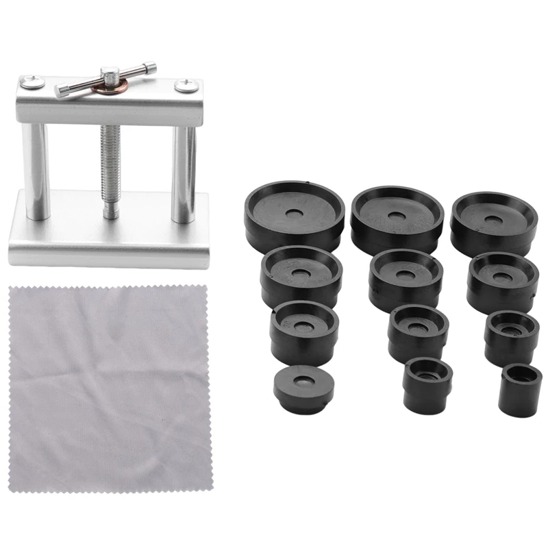 Herramienta de prensa de reloj, cierre de caja trasera de reloj, reparación de reloj, herramienta de reemplazo de batería