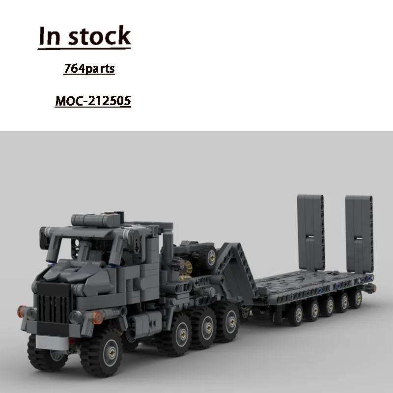 

MOC-212505 City Classic Cargo Truck Model Building Blocks 764 Pieces, Birthday and Christmas Gift Toy for Boys and Children