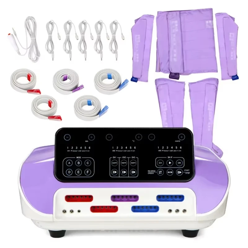 Portable Pressotherapy Air New Tech Body Slimming Professional Healthy Pressotherapy Lymph Detox Device 2024