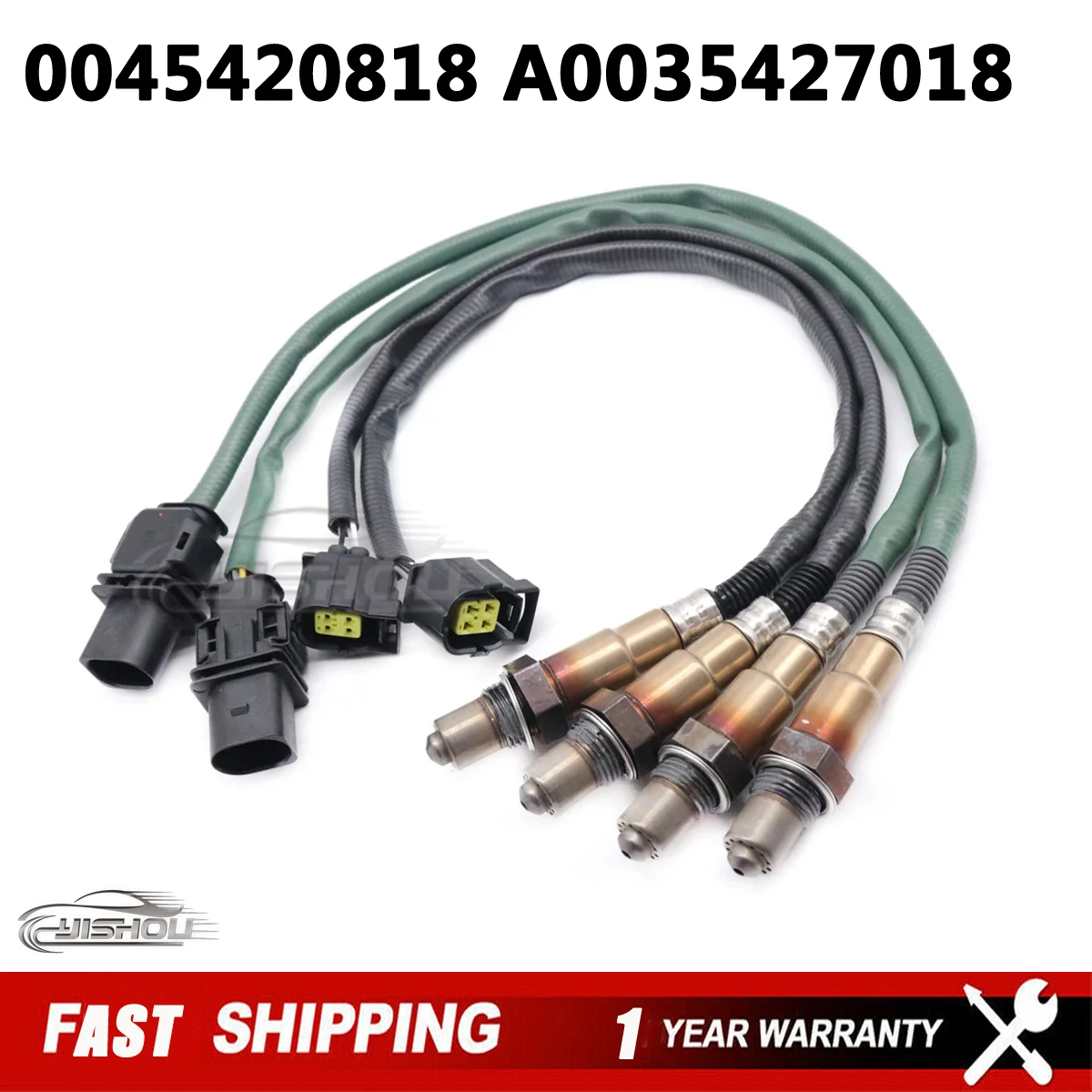 Upstream & Downstream 0045420818 A0035427018 O2 Oxygen Lambda Sensor For Benz R350 R550 S550 E500 GL450 GL550 ML350 ML550