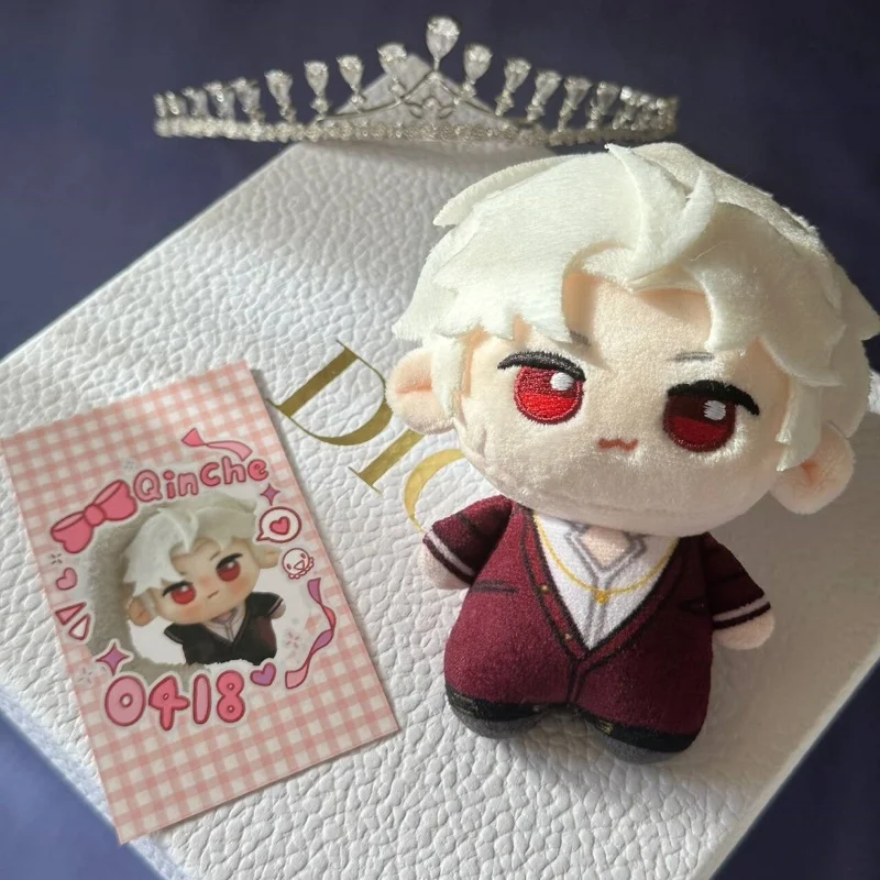 W magazynie Xavier Sylus Rafayel Zayne miłość i głęboki przestrzeń Cosplay Cartoon nadziewane 10cm zabawki ozdoba Maumet Puppet prezent na Halloween