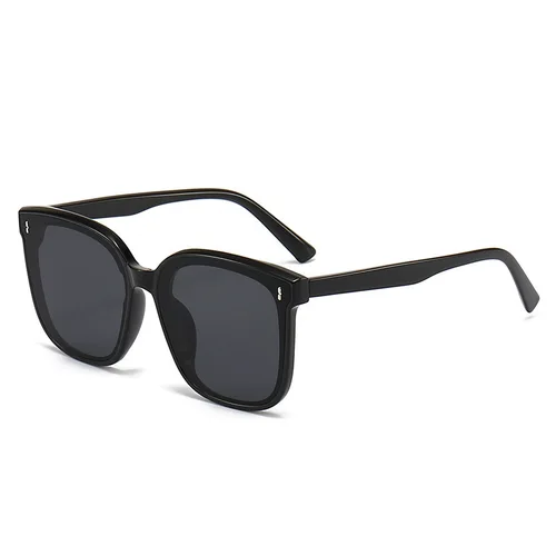 Imagen 2 del producto YIMARUILI $3 Gafas de sol de tendencia de moda Gafas de sol polarizadas cuadradas retro para hombres y mujeres