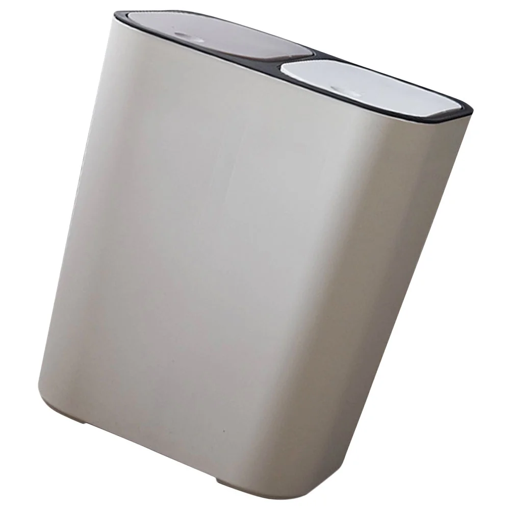 Dry Wet Classified Trash Can Dual Compartment Waste Bin Garbage Can Trash Container trash bin trashcan