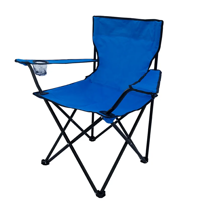 Outdoor Folding Chair Portable Picnic BBQ Chair Folding Outdoor Camping Chair Metal Outdoor Furniture Modern