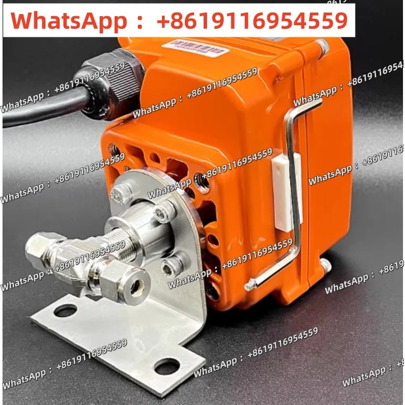 Mi-cro electric needle valve stainless steel throttling regulation automatic swi-tch flow 4-20mA remote control instrument valve