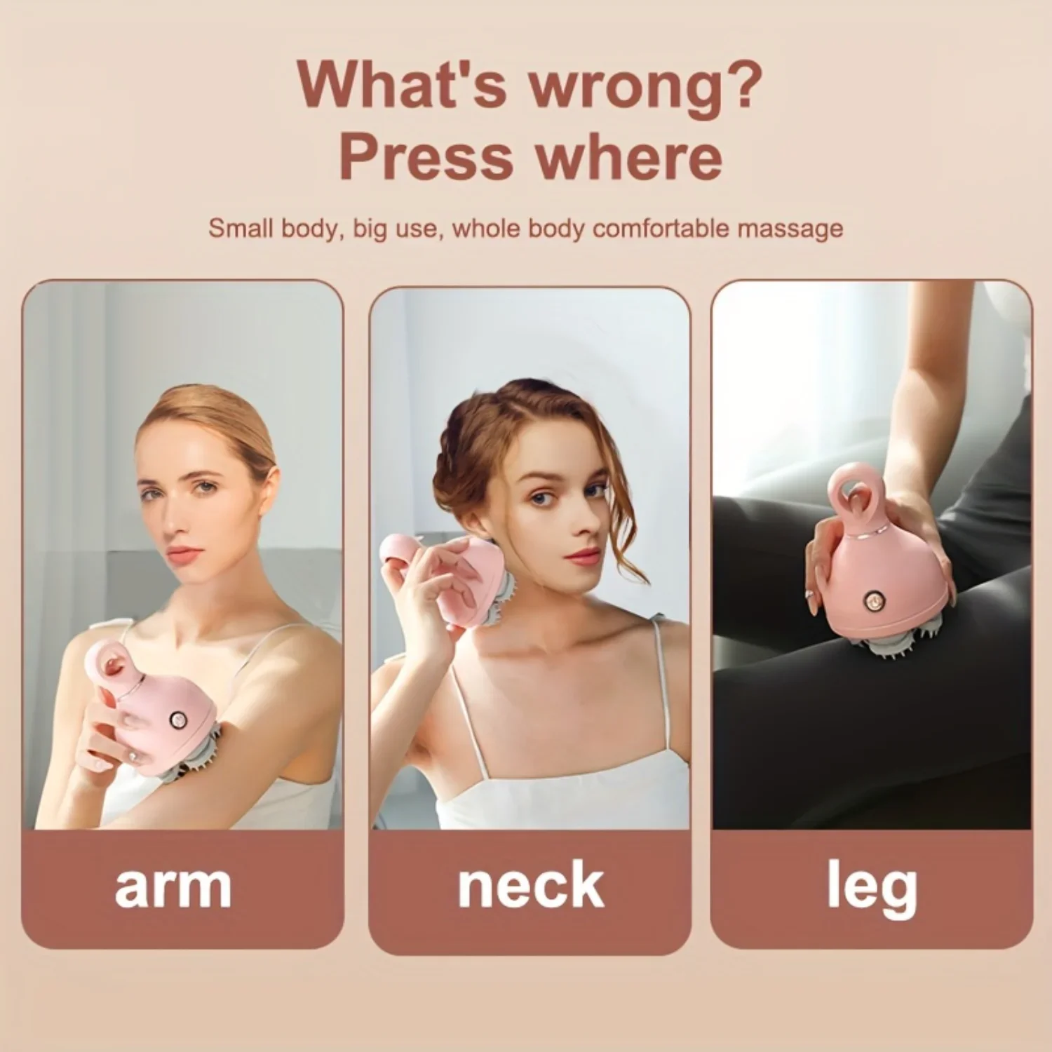 واحد، مدلك رأس الأخطبوط، تدليك التنين، تدليك العجن، مدلك فروة الرأس للحيوانات الأليفة، مدلك تلقائي، هدية عيد الأب، Mot