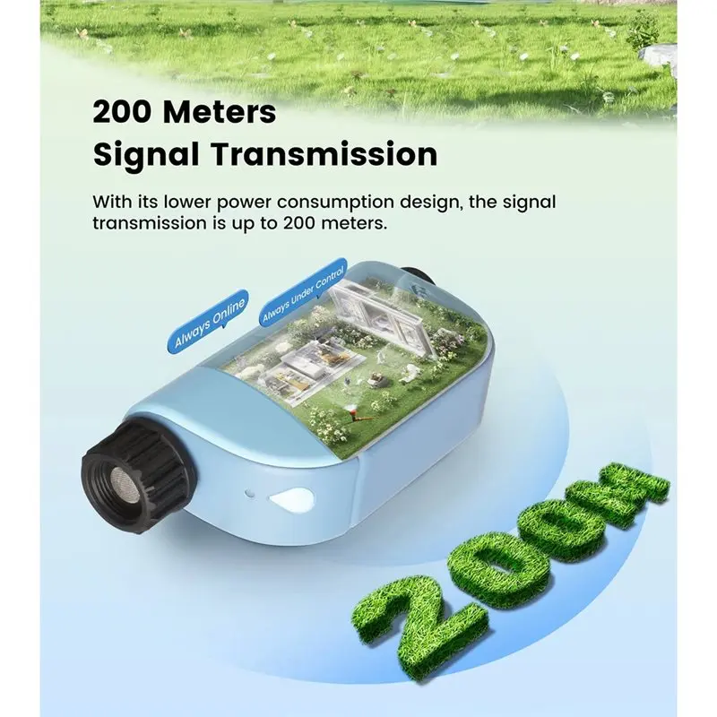 SYW-Garden Sprinkle Timer Smart Tuya WIFI Automatic Watering Valve Outdoor Irrigation Timer Water Timer