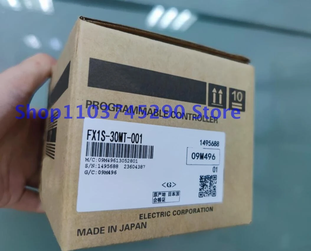 1PCS In Box FX1S-30MT-001 Original FX1S30MT001 Brand Programmable Logic Controller New FX1S 30MT 001