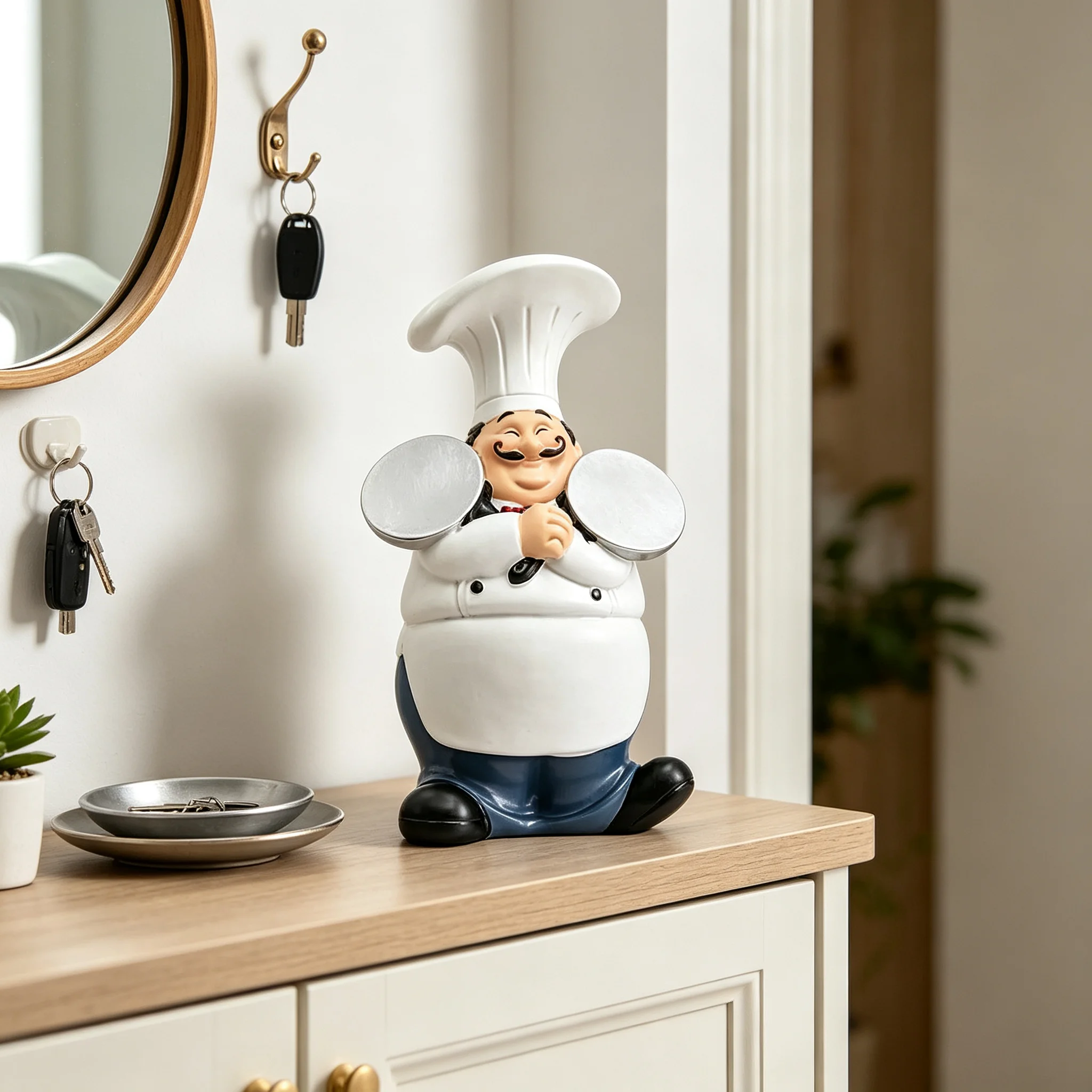 Chef Resin Figurine Tabletop S - Art Craft Restaurant recension och pris