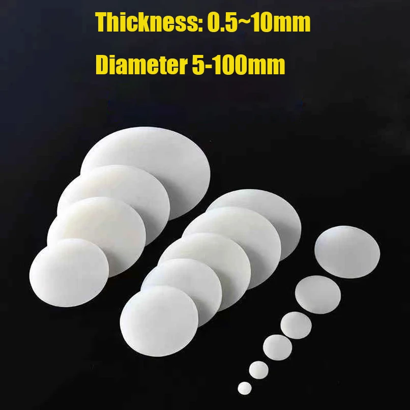 

White Solid Circular Silicone Rubber Gasket, Diameter 5-100mm Silicone Rubber Sealing Ring