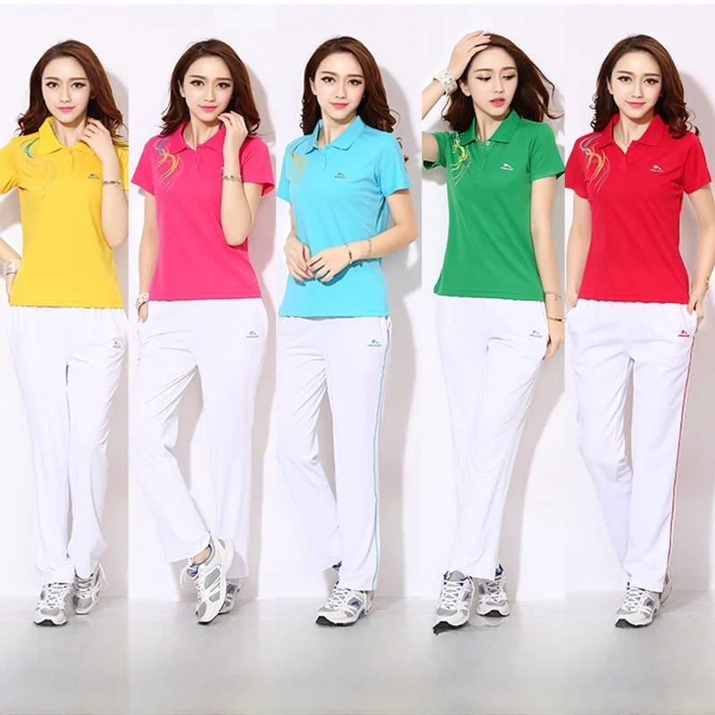 JinGuan スポーツウェアセット または Sve T-irt メンズ・レディースフィットネス競技用Tシャツ スクエアダンス用トップス