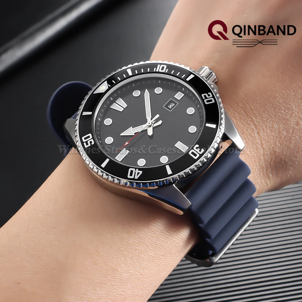 Hochfestes Silikon-Uhrenarmband 20mm22mm für Seiko für Omega für Casio Schnellverschluss-Band Herren Sport Wasserdichtes Gummi-Armband – Detail 7