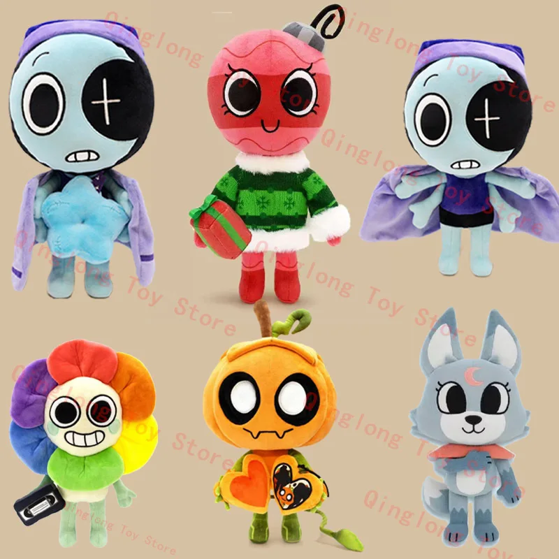 

NEW Dandy's World Bobette Astro Plush Dandys World Gourdy Eclipse Plushie Cute Cosmo Stuffed Doll Decor Toy Kids Birthday Gift