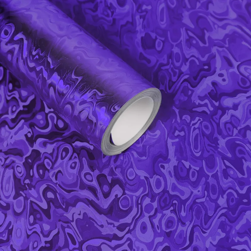 

Premium PET 3D Purple Cosmic Ghost Textured Vinyl Wrap Film Roll Self Adhesive Decal Vehicle Car Wrapping